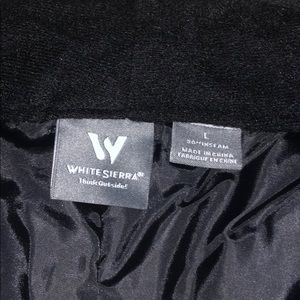 White Sierra snow pants